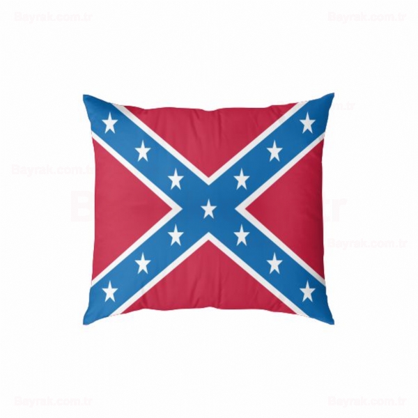 Confederate States Of America Amerika Konfedere Devletleri Dijital Baskl Yastk Klf