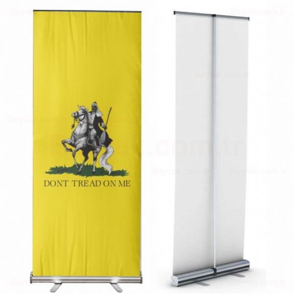 Dont Tread On Me Roll Up Banner