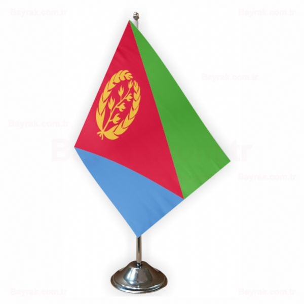 Eritre Tekli Masa Bayrak