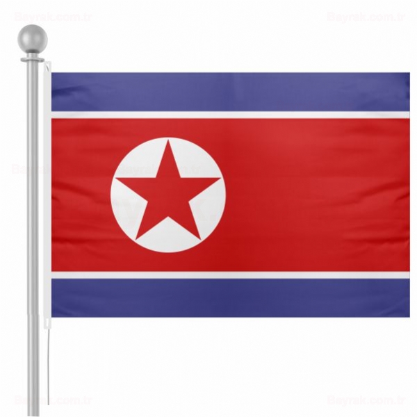 Kuzey Kore Bayrak Kuzey Kore Bayra
