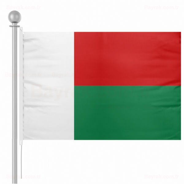 Madagaskar Bayrak Madagaskar Bayra