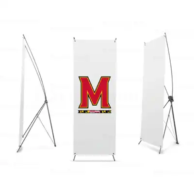 Maryland Terrapins Maryland niversitesi Dijital Bask X Banner