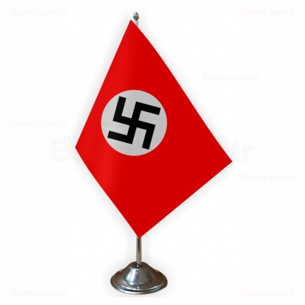 Nazi Almanyas Tekli Masa Bayrak
