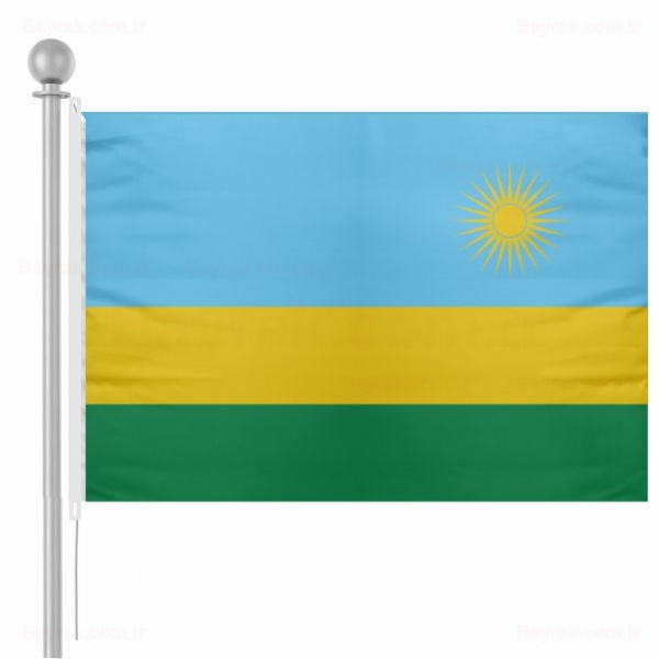 Ruanda Bayrak Ruanda Bayra