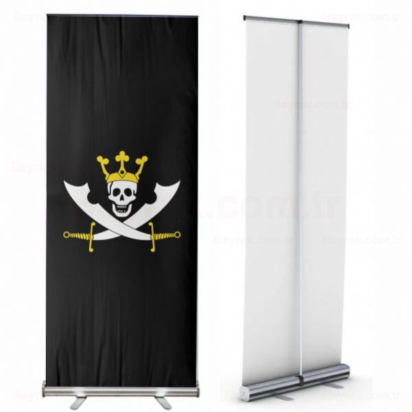 The Pirate King Roll Up Banner
