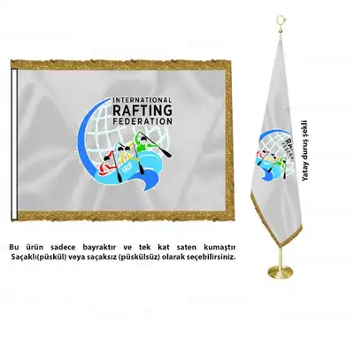 Uluslararas Rafting Federasyonu Saten Makam Bayra
