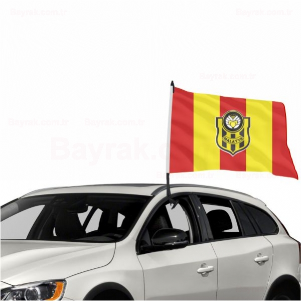Yeni Malatyaspor Krmz zel Ara Konvoy Bayrak