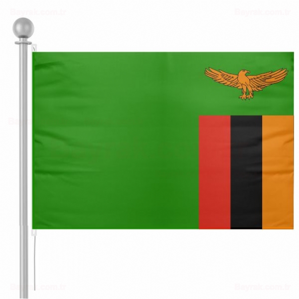 Zambiya Bayrak Zambiya Bayra