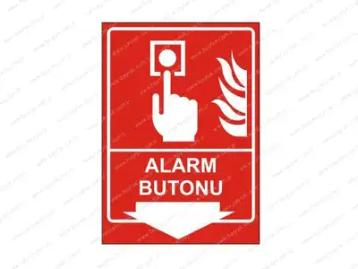 Alarm Butonu Levhas