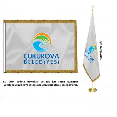 ukurova Belediyesi Saten Makam Bayra