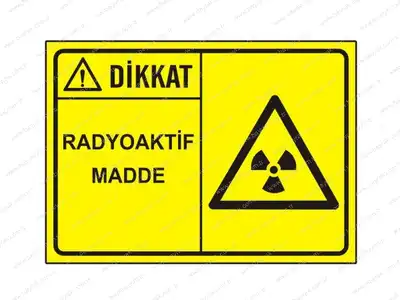 Dikkat Radyoaktif Madde