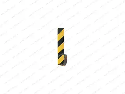 Sarı - Siyah Reflektif Bant 5 cm x 10 mt