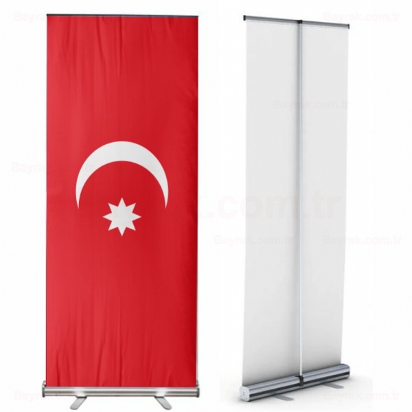 1844 ncesi Osmanl Roll Up Banner
