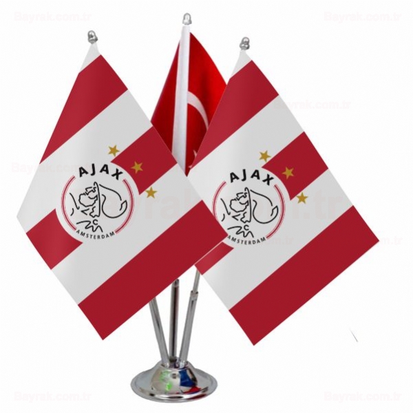AFC Ajax 3 lü Masa Bayrak