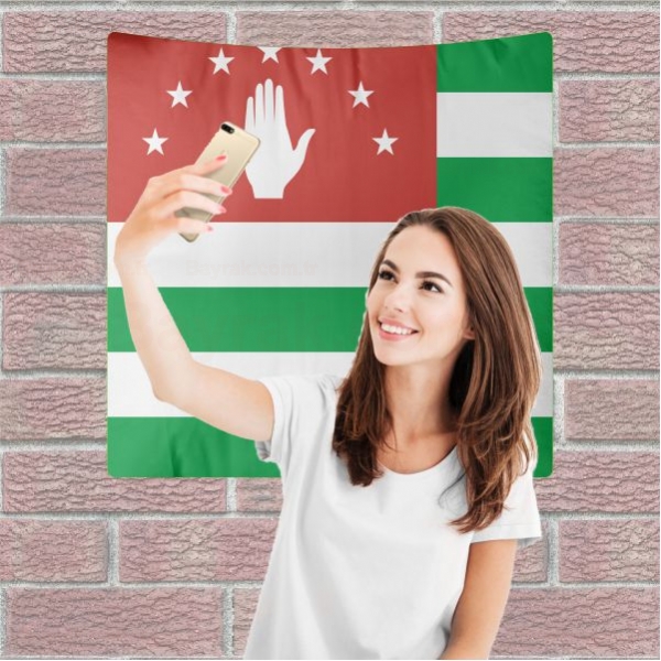 Abhazya Cumhuriyeti Arka Plan Selfie ekim Manzaralar