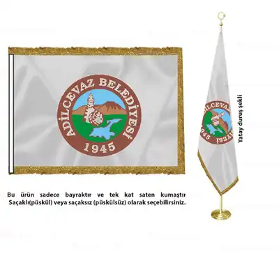 Adilcevaz Belediyesi Saten Makam Bayrağı