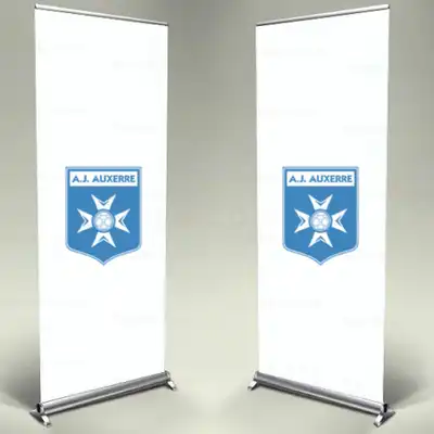 Aj Auxerre Roll Up Banner