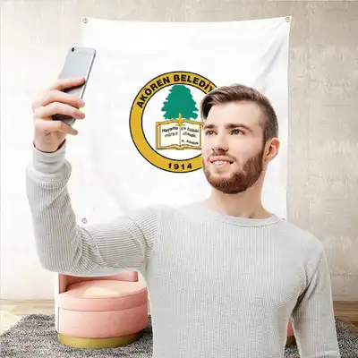 Akren Belediyesi Arka Plan Selfie ekim Manzaralar