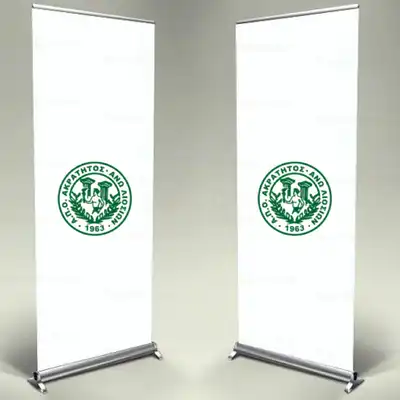 Akratitos Ano Liosion Roll Up Banner