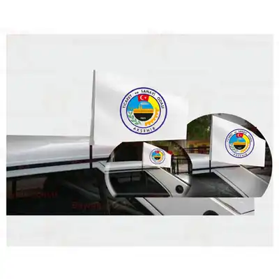 Akşehir Ticaret ve Sanayi Odası Özel Araç Konvoy Bayrağı