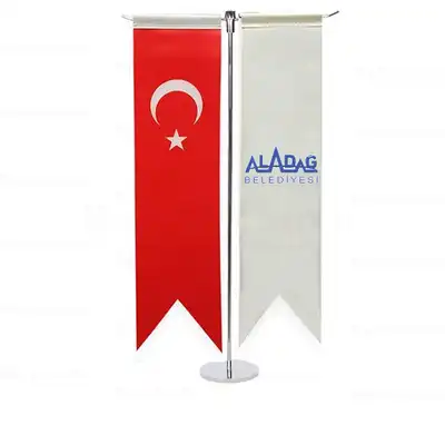 Aladağ Belediyesi T Masa Bayrağı