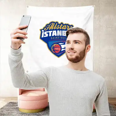 Allstars stanbul Basketbol Arka Plan Selfie ekim Manzaralar