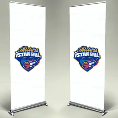Allstars stanbul Basketbol Roll Up Banner