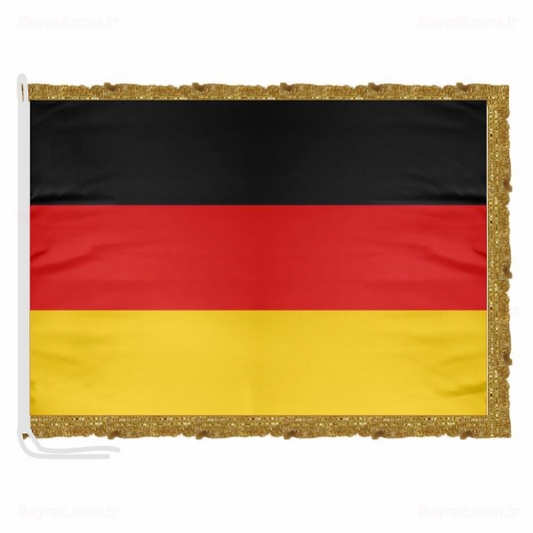 Almanya Saten Makam Bayrak