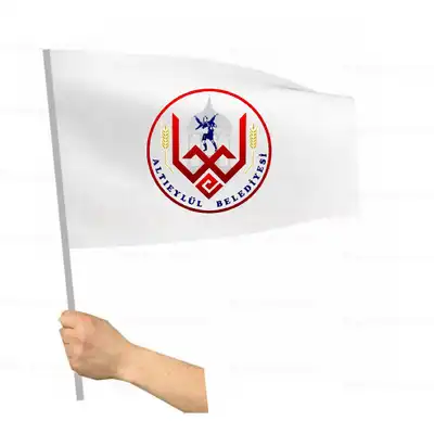 Altıeylül Belediyesi Sopalı Bayrak