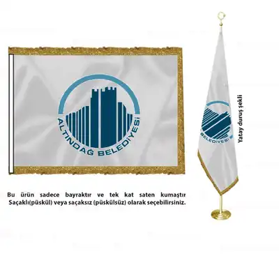 Altındağ Belediyesi Saten Makam Bayrağı
