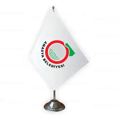 Amasya Belediyesi Tekli Masa Bayrağı