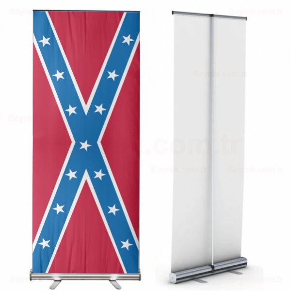 Amerika Konfedere Devletleri Roll Up Banner