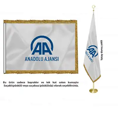 Anadolu Ajans Saten Makam Bayra