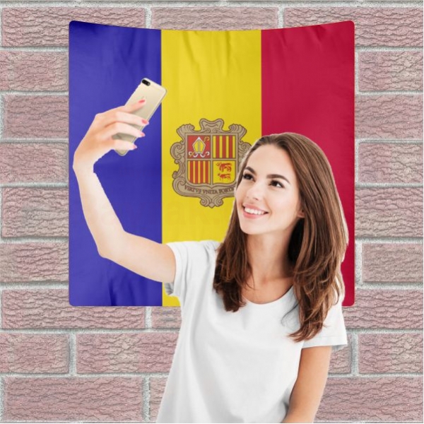 Andorra Arka Plan Selfie ekim Manzaralar