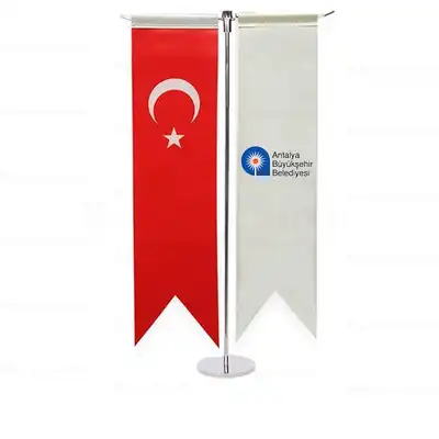 Antalya Büyükşehir Belediyesi T Masa Bayrağı