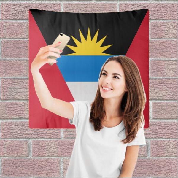 Antigua ve Barbuda Arka Plan Selfie ekim Manzaralar