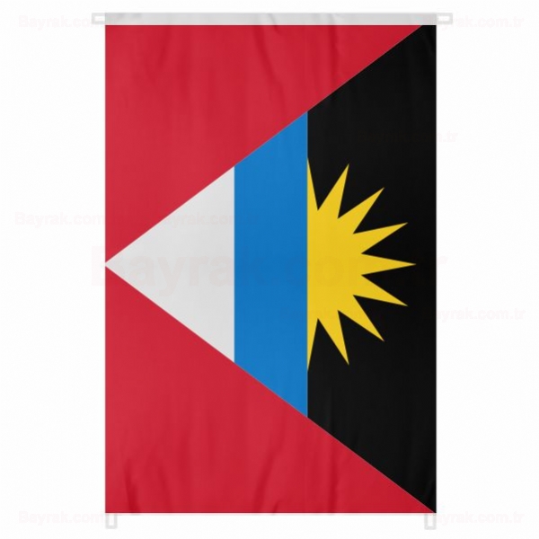 Antigua ve Barbuda Bina Boyu Bayrak