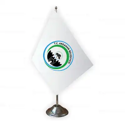 Ardahan Belediyesi Tekli Masa Bayrağı