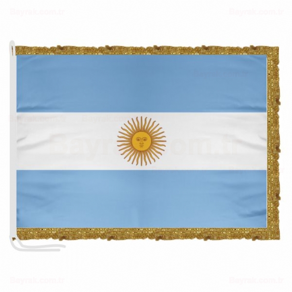 Arjantin Saten Makam Bayrak