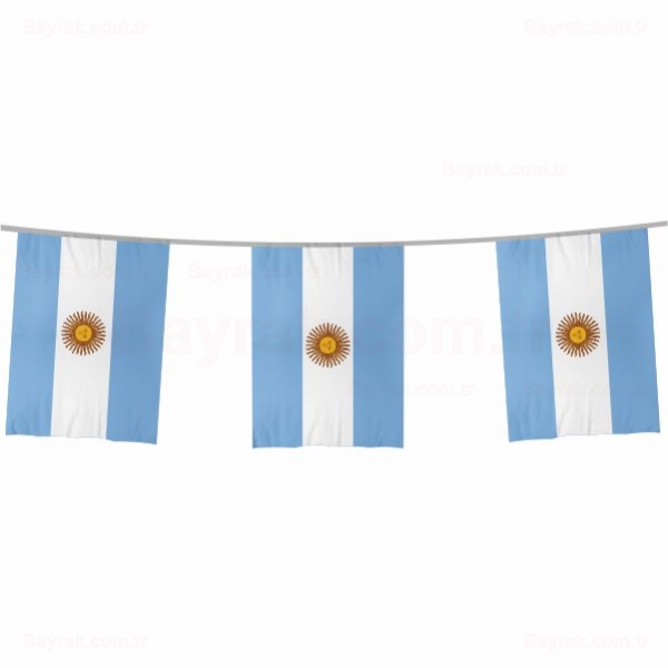 Arjantin pe Dizili Bayrak