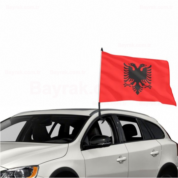 Arnavutluk zel Ara Konvoy Bayrak
