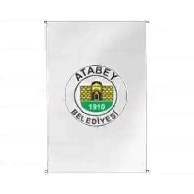 Atabey Belediyesi Bina Boyu Bayrak