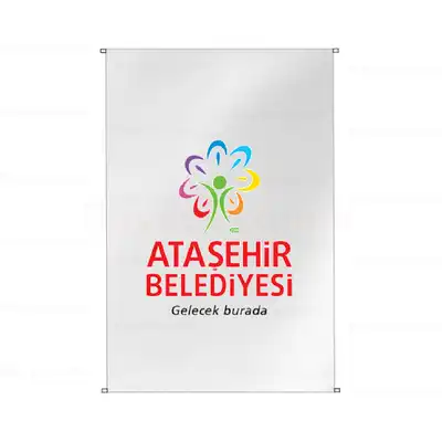 Ataşehir Belediyesi Bina Boyu Bayrak
