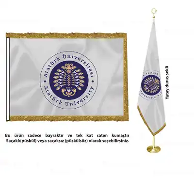 Atatürk Üniversitesi Saten Makam Bayrağı