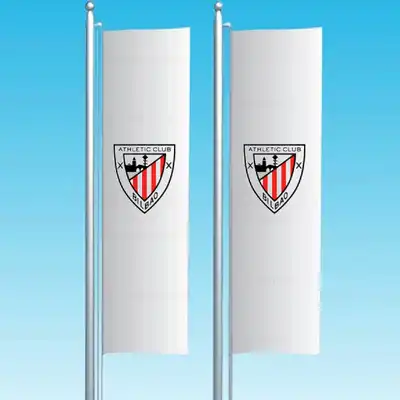 Athletic Bilbao Dikey ekilen Bayrak