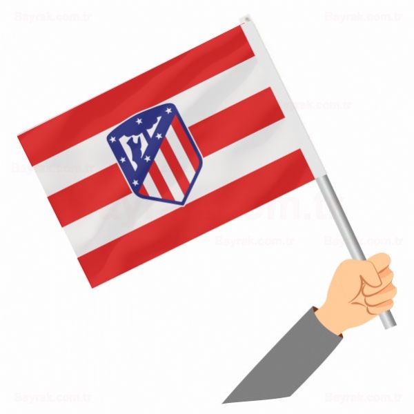 Atletico Madrid Sopalı Bayrak