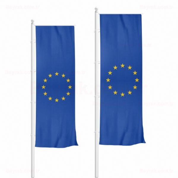 Avrupa Birlii Dikey ekilen Bayrak