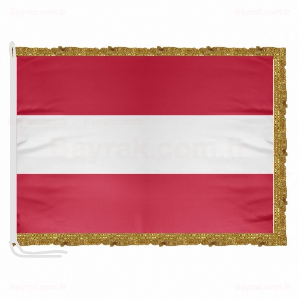Avusturya Saten Makam Bayrak