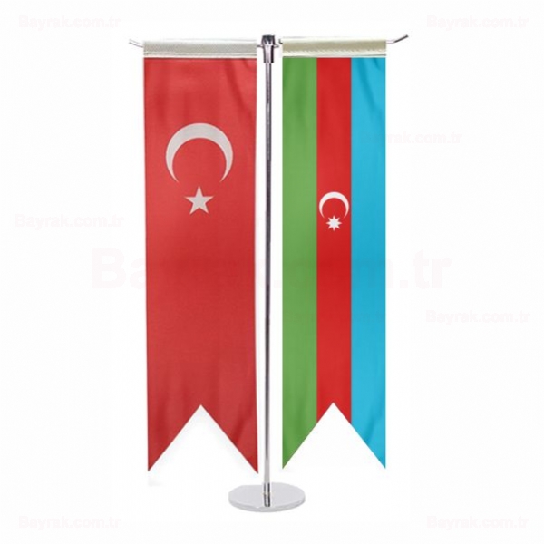 Azerbaycan T Masa Bayrak