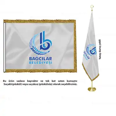 Baclar Belediyesi Saten Makam Bayra